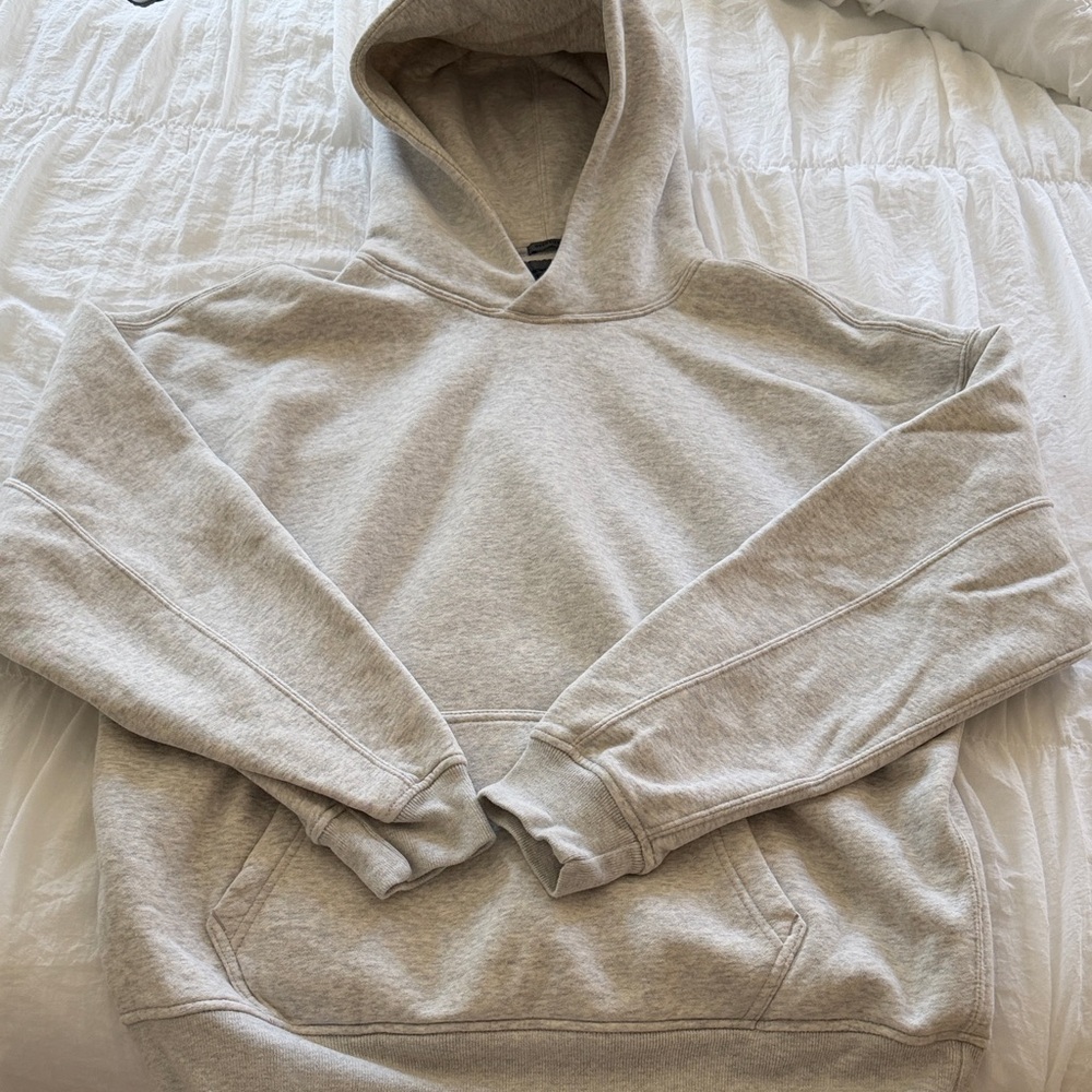 Abercrombie grey hoodie size M